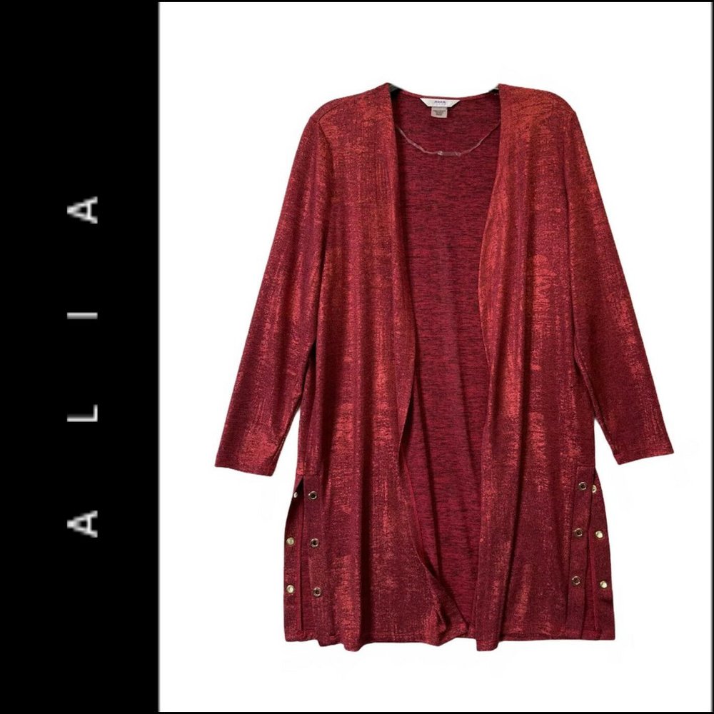 Alia Woman Open Front Longer Length Cardigan PM